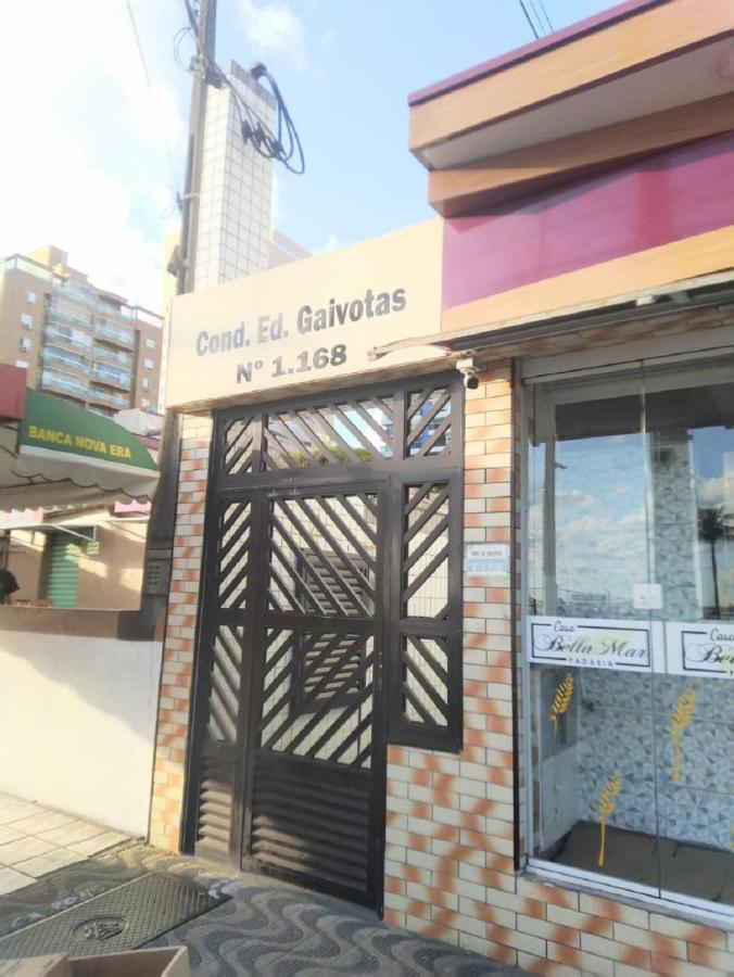 Kitnet Pe Na Areia Vista Mar - Boqueirao Praia Grande-Sp Lägenhet Praia Grande  Exteriör bild