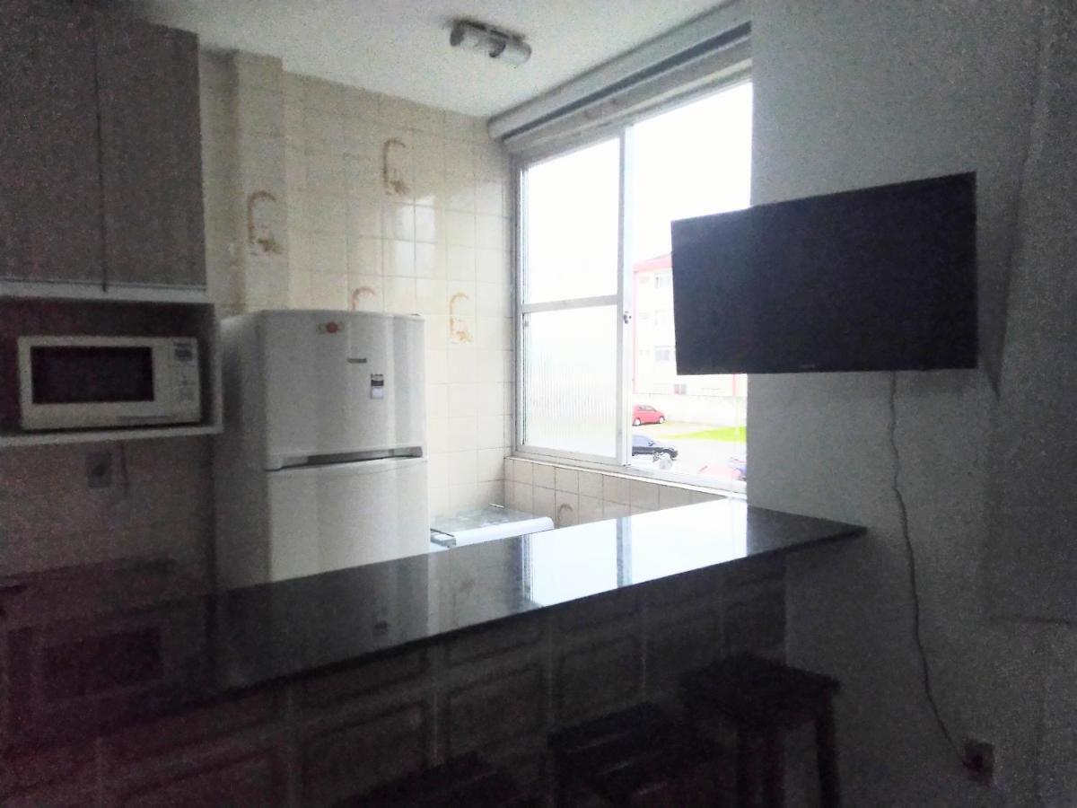 Kitnet Pe Na Areia Vista Mar - Boqueirao Praia Grande-Sp Lägenhet Praia Grande  Exteriör bild