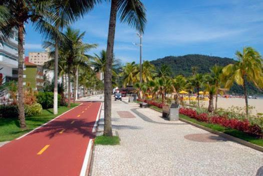 Kitnet Pe Na Areia Vista Mar - Boqueirao Praia Grande-Sp Lägenhet Praia Grande  Exteriör bild